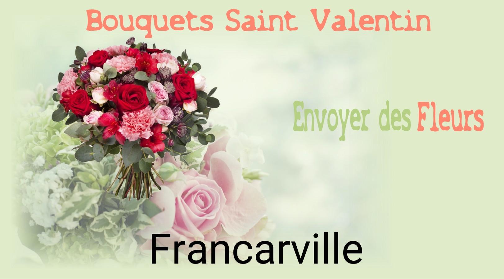 Roses de Saint-Valentin livrées à Francarville